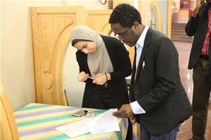 Les participants de l'atelier