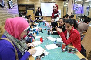 Les participants de l' atelier