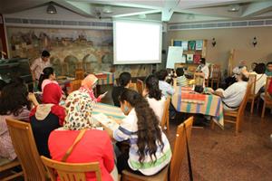 Les participants de l' atelier professionnel (Parlons ensemble en Français): Aller et retour en 21 jours