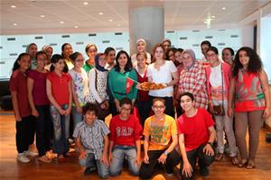 Les participants de l' atelier professionnel (Parlons ensemble en Français): Aller et retour en 21 jours