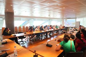 Les participants de l' atelier professionnel (Parlons ensemble en Français): Aller et retour en 21 jours