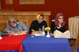 Les participants de l' atelier