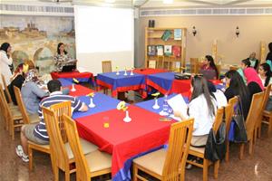 Les participants de l' atelier