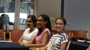 Les participants de l' atelier professionnel (Parlons ensemble en Français): Art oratoire: Du livre à la parole 