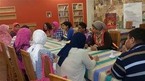 Les participants de l’atelier professionnel (Parlons ensemble en Français) : Ateliers cocktails de conversation