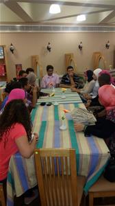 Les participants de l’atelier professionnel (Parlons ensemble en Français) : Ateliers cocktails de conversation