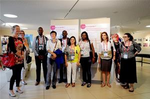 Photo de groupe à la fin de l'atelier professionnel: « Gérer vos collections audiovisuelles »