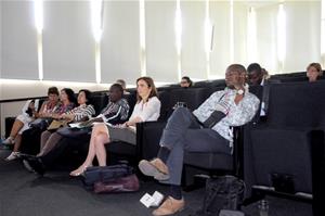 Les participants de l' atelier professionnel: « Gérer vos collections audiovisuelles »