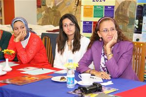 Les participants de la deuxième rencontre des établissements scolaires et universitaires francophones d’Alexandrie 