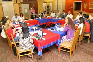 Les participants de la deuxième rencontre des établissements scolaires et universitaires francophones d’Alexandrie 