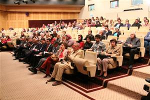 Le public attentif au Colloque : "Le Canal de Suez : passé glorieux et avenir prometteur"