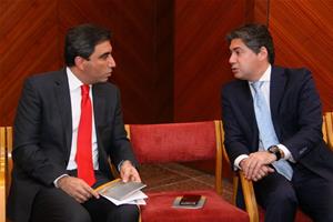 Son Excellence M. Oussama Khachab, Consul Général du Liban à Alexandrie et Son Excellence M. Christos Capodistrias, Consul Général de la Grèce à Alexandrie.