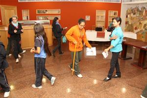 Les participants de l’atelier de théâtre :  « Bonheur, Impair et passe »