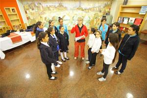 Les participants de l’atelier de théâtre :  « Bonheur, Impair et passe »