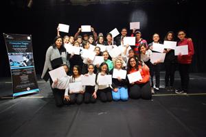 Les participants avec leur attestations