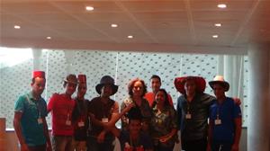 Les participants de la Formation des Etudiants Francophones des Universites Egyptiennes-FEFUE.