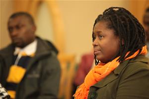 Les participants de la conférence