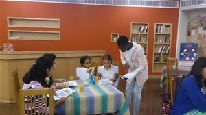 Les participants de l' atelier