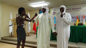 Défilé de costumes traditionnels africains 