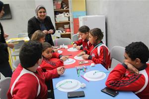 Les participants de l’atelier en parallèle de la célébration