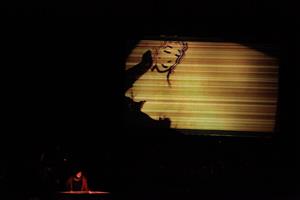 « Dessin avec le sable » par Dina Heider