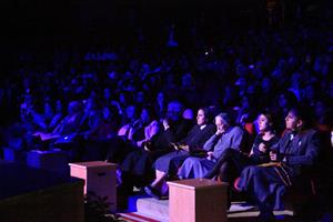 Les spectateurs du concert