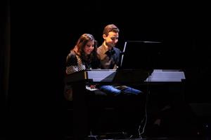 « Morceau à quatre mains-Bagatelle  » par Donia Akram et Daniel Sidhom