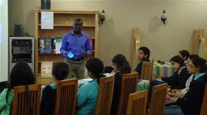 Les participants de l’atelier-groupe débutant