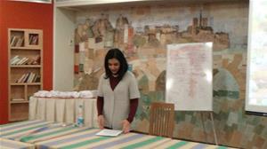 Les participants de l’atelier- groupe intermédiaire 