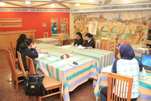 Les participants de l’atelier- groupe intermédiaire 