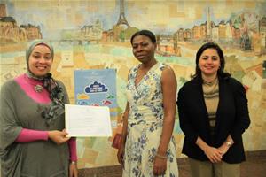 Distribution des attestations aux participants 