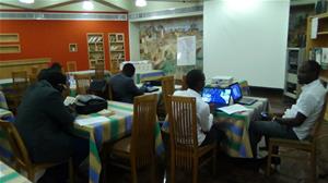 Les participants de l’atelier