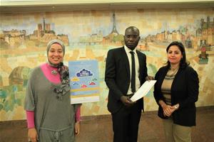 Distribution des attestations aux participants 