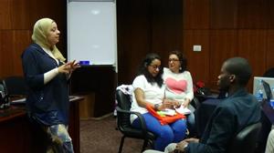 Les participants de l’atelier