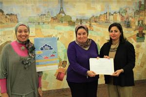 Distribution des attestations aux participants 