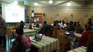 Les participants de l’atelier