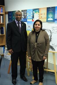 Visite officielle de son excellence M. Soriba Camara ambassadeur de la république de Guinée