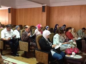 Les participants de l'atelier