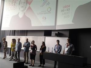 Présentation des travaux du forum, axe éducation: Les nouvelles technologies pour améliorer l'enseignement du français.