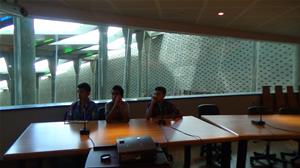 Les participants de conférence 