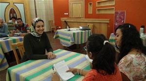 Les participants de l'atelier