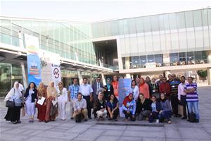 Les participants avec Dr. Marwa El Sahn et Dr. Shaymaa El Shérif