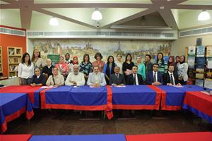 Les participants de la troisième rencontre 