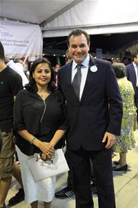 Dr. Marwa El Sahn avec M. Yasser Eladham