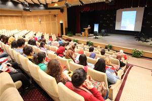 Séance d’ouverture : Dr Marwa, Directrice du Centre d’Activités Francophones (CAF), Bibliotheca Alexandrina