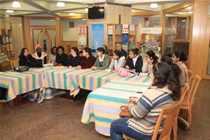Dr. Marwa El Sahn avec les participants de l'atelier