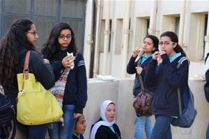 Le déjeuner à la terrasse