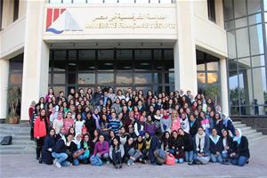 Une photo collective - Fin de la journée