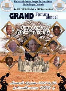 L'affiche du colloque 