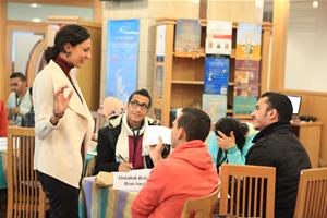 Caravane des Dix Mots : des mots aux récits par Mlle Yasmine Haggag et Mlle Diana Emad
